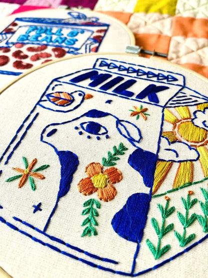 Milk Complete Embroidery Kit-Notion-Spool of Thread