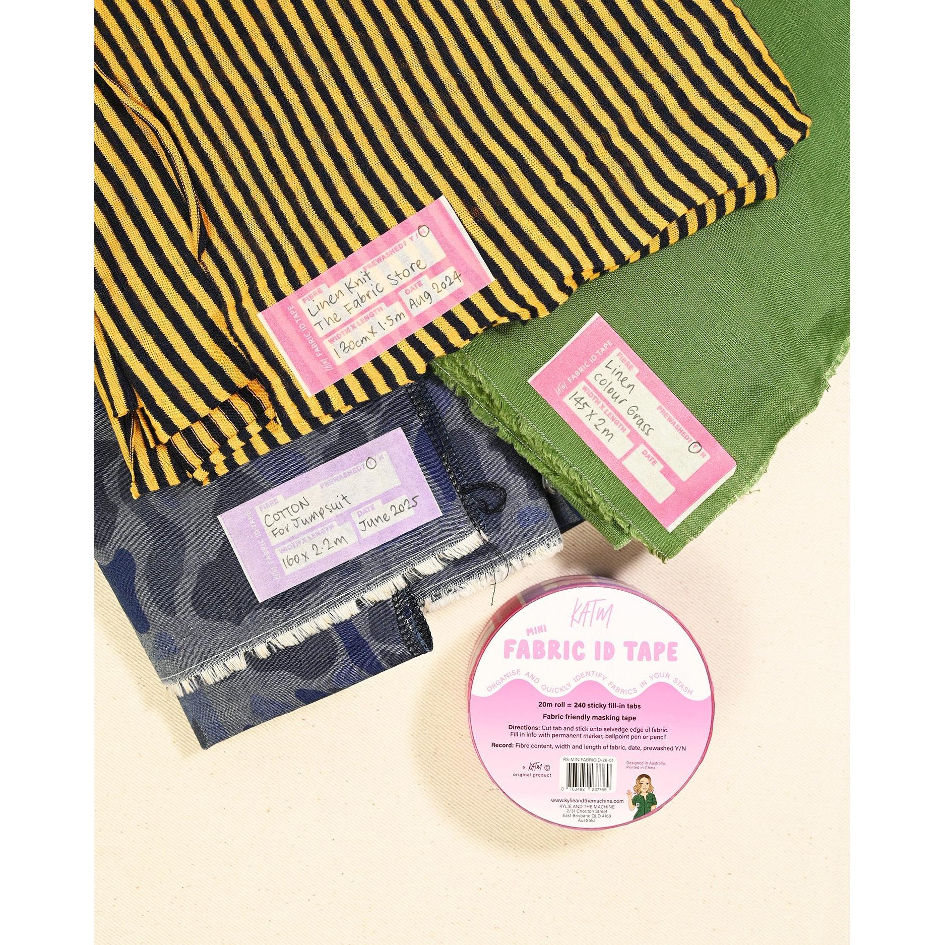 Mini Fabric ID Tape - 20m Roll-Notion-Spool of Thread