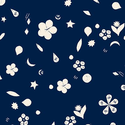 Moonglow Indigo ½ yd-Fabric-Spool of Thread