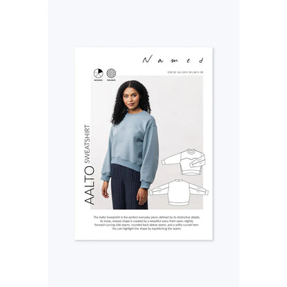 Named Aalto Sweatshirt Paper Pattern-Pattern-Spool of Thread