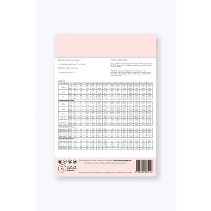 Named Inari Dress and Crop Tee Paper Pattern