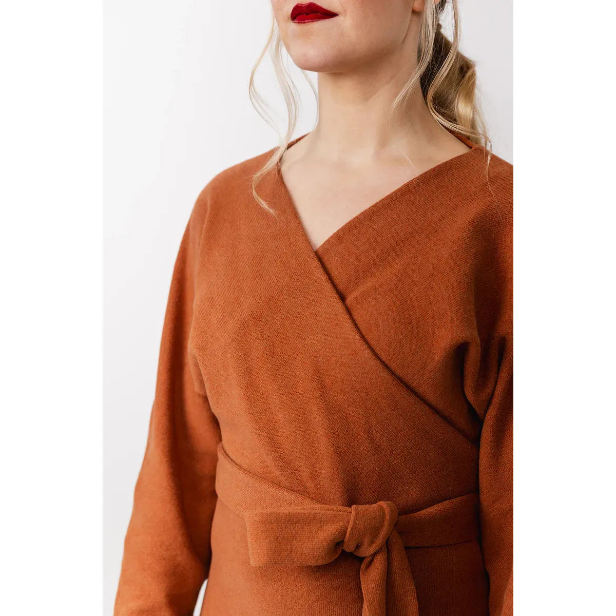 Named Kajo Batwing Wrap Sweater & Dress Paper Pattern-Pattern-Spool of Thread