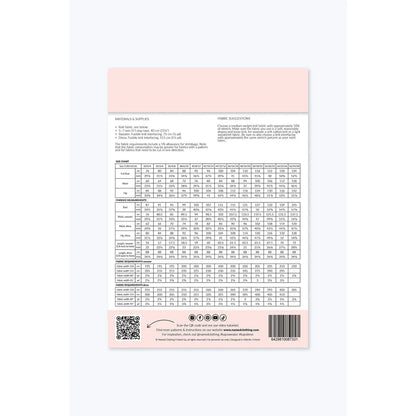 Named Kajo Batwing Wrap Sweater & Dress Paper Pattern-Pattern-Spool of Thread