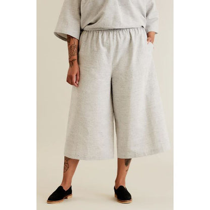 Named Ninni Elastic Waist Culottes Paper Pattern-Pattern-Spool of Thread