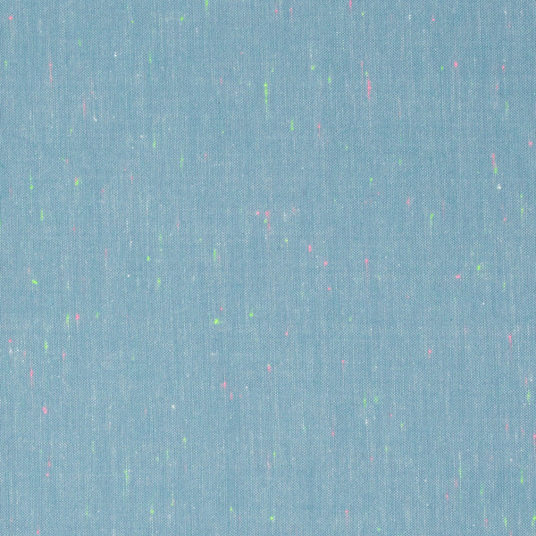 Neon Neppy Denim ½ yd-Fabric-Spool of Thread