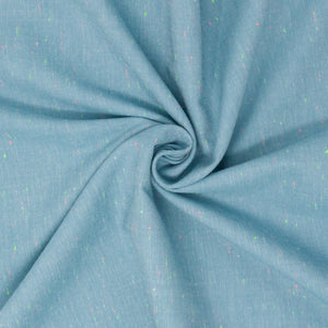 Neon Neppy Denim ½ yd-Fabric-Spool of Thread