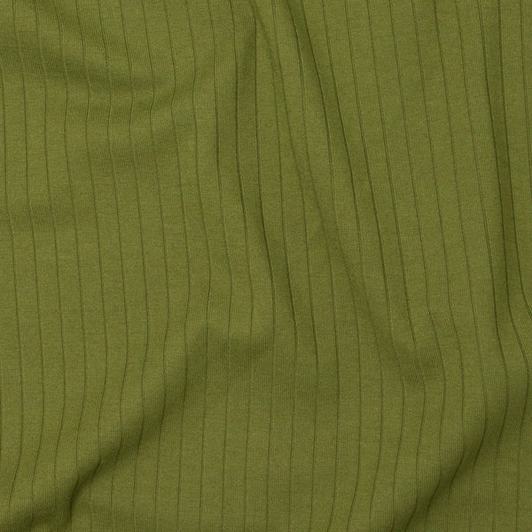 Neve Rib Knit Rainforest ½ yd-Fabric-Spool of Thread