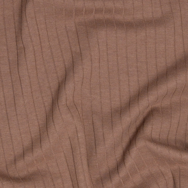 Neve Rib Knit Toffee Rose ½ yd-Fabric-Spool of Thread