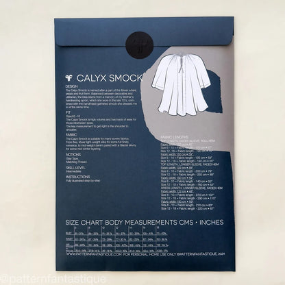 Pattern Fantastique Calyx Smock Paper Pattern-Pattern-Spool of Thread
