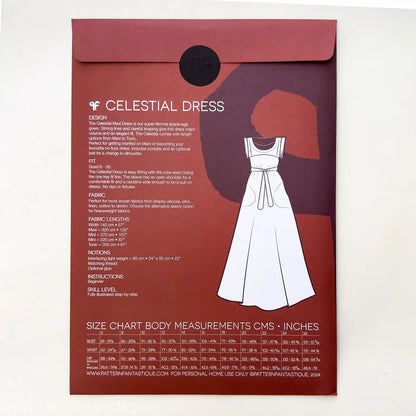 Pattern Fantastique Celestial Dress Paper Pattern-Pattern-Spool of Thread