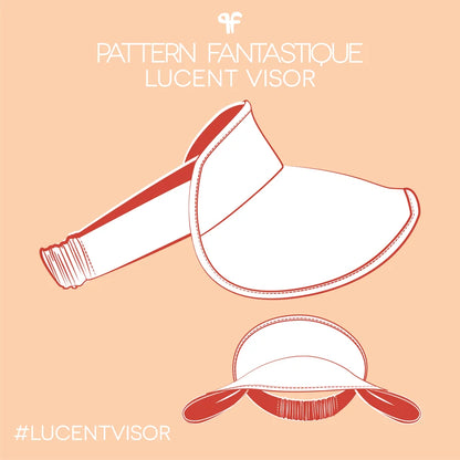 Pattern Fantastique Lucent Visor Paper Pattern