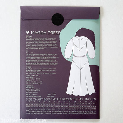 Pattern Fantastique Magda Dress Paper Pattern