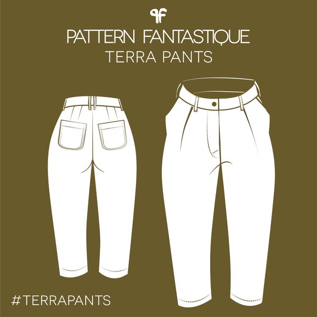 Pattern Fantastique Terra Pant Paper Pattern-Pattern-Spool of Thread