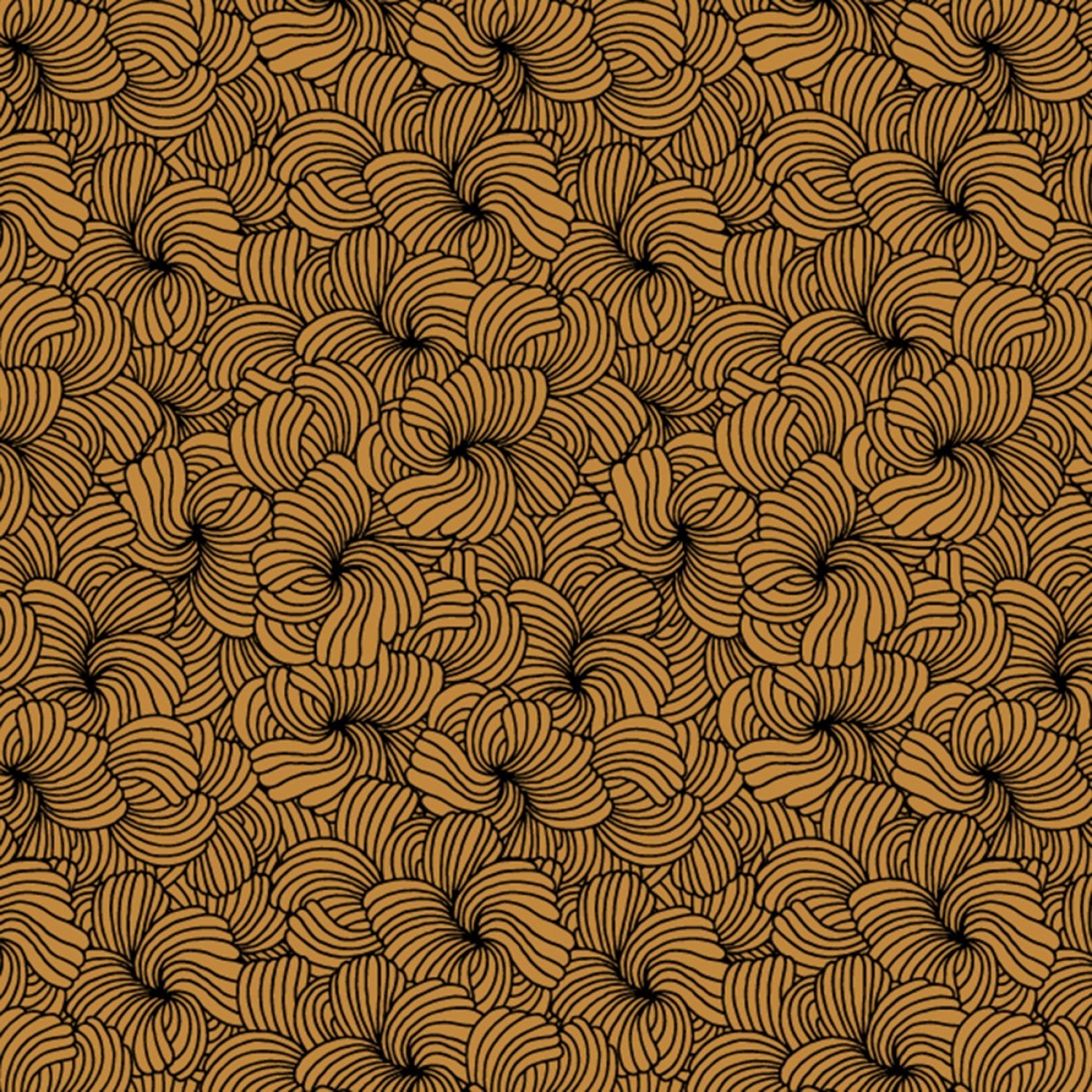 Peaceful & Warm Infinity Gold ½ yd-Fabric-Spool of Thread
