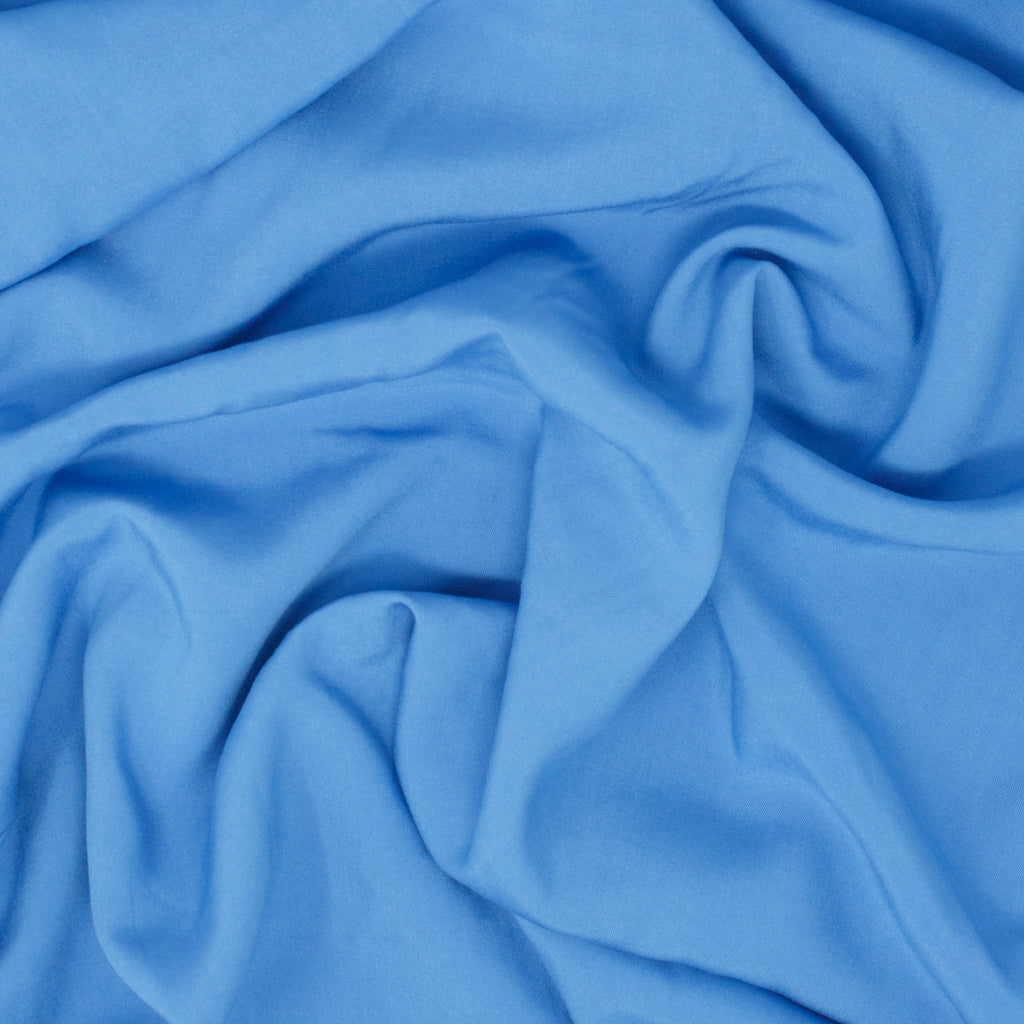 Peachland Viscose Batiste River Blue ½ yd-Fabric-Spool of Thread