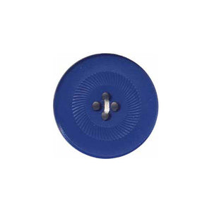 Perceptive Button - 28mm (1⅛″), 4 Hole, Blue - 2 count-Notion-Spool of Thread