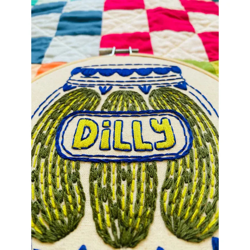 Pickles Complete Embroidery Kit-Notion-Spool of Thread