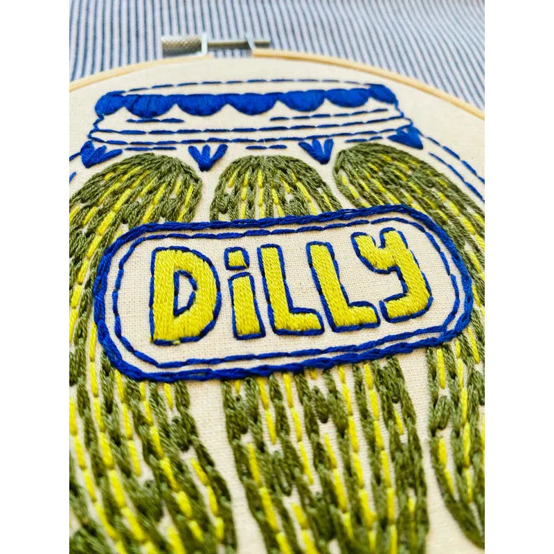 Pickles Complete Embroidery Kit-Notion-Spool of Thread