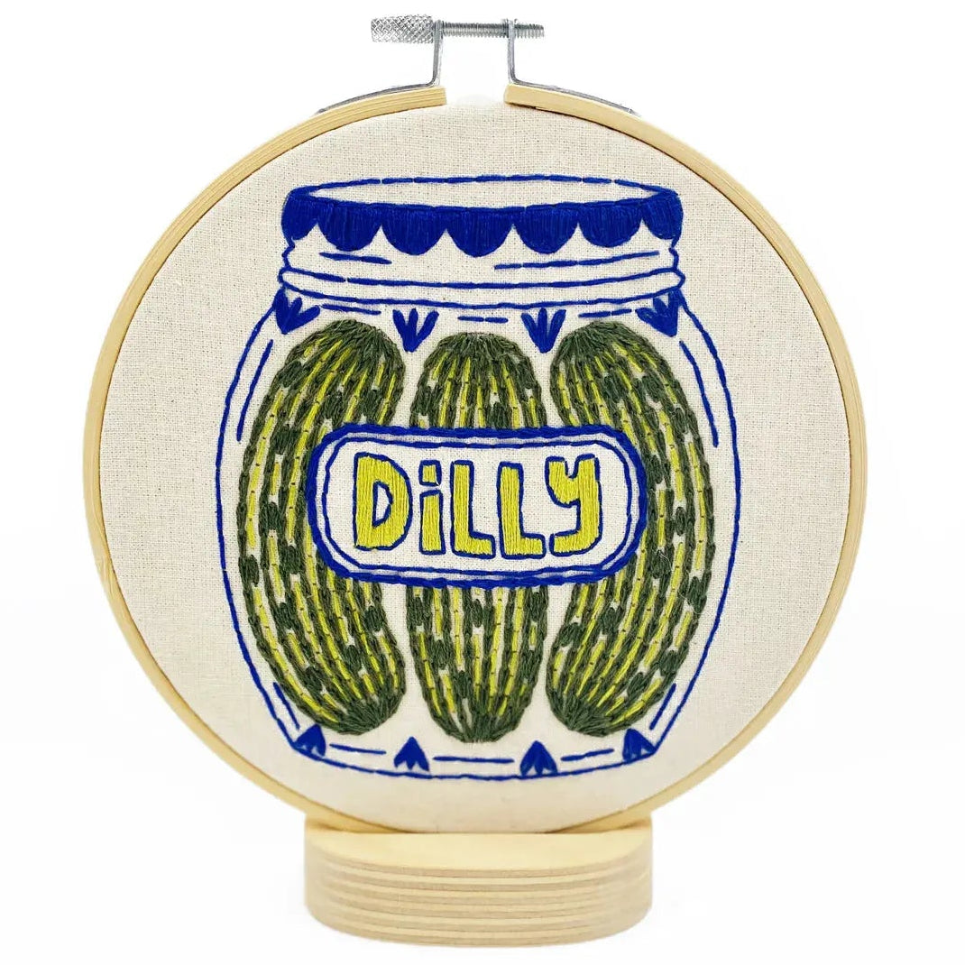 Pickles Complete Embroidery Kit-Notion-Spool of Thread