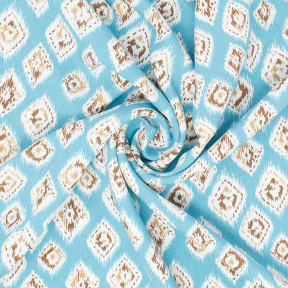 Piper Rayon Medallion Robin Egg Blue ½ yd-Fabric-Spool of Thread