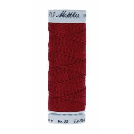 Light Fire Engine Thread Polyester Heavier Weight Thread - Fire Engine Red 50m/55yd - Mettler M ...