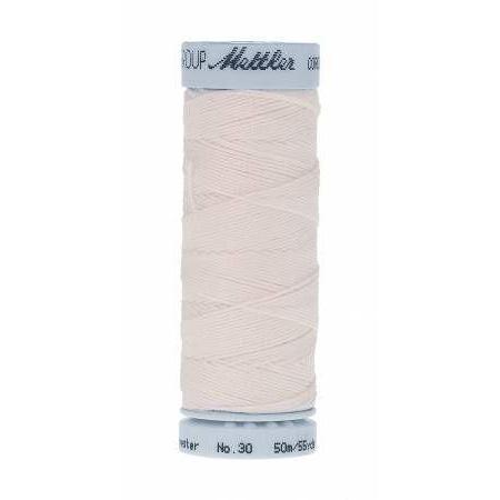 Mettler Metrosene Cordonnet Polyester Thread 50m White-Notion-Spool of Thread