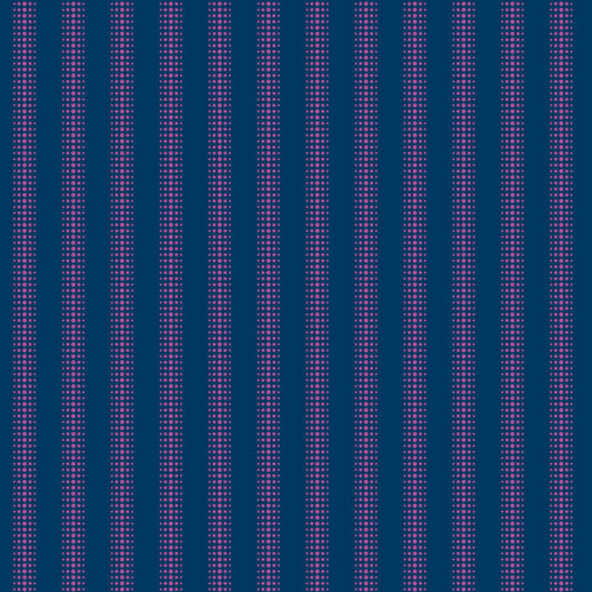 Pop Sugar Dot Stripe Navy ½ yd-Fabric-Spool of Thread