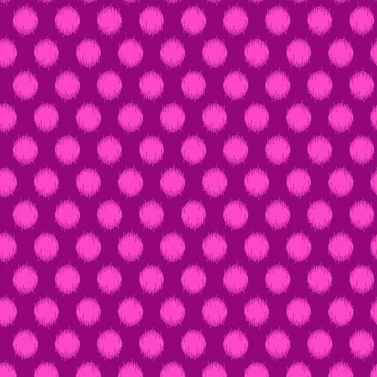 Pop Sugar Top Dot Violet ½ yd-Fabric-Spool of Thread