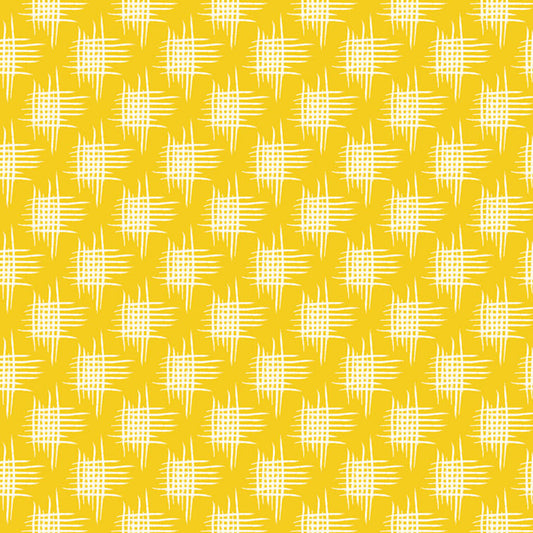 Pop Sugar Woven Lemon ½ yd-Fabric-Spool of Thread