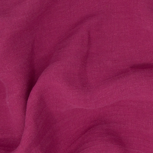 Poppy Washed Linen Raspberry Jam ½ yd-Fabric-Spool of Thread