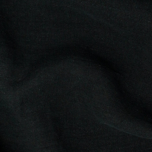 Poppy Washed Linen Space Black ½ yd-Fabric-Spool of Thread