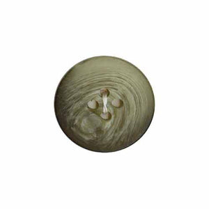Praiseworthy Button - 15mm (⅝"), 4 Hole, Moss - 3 count-Notion-Spool of Thread