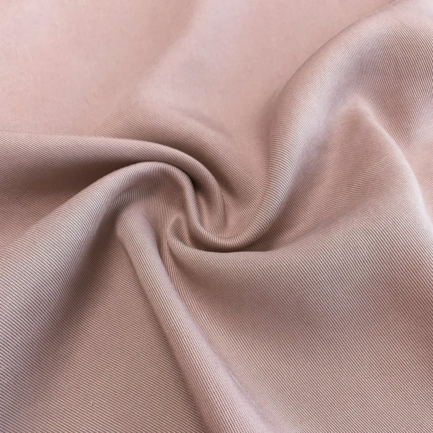 Quadra Lyocell Twill Quartz Pink ½ yd-Fabric-Spool of Thread