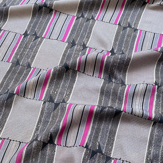 REMNANT Alberni Viscose Stacks Charcoal - 2 yards-Fabric-Spool of Thread