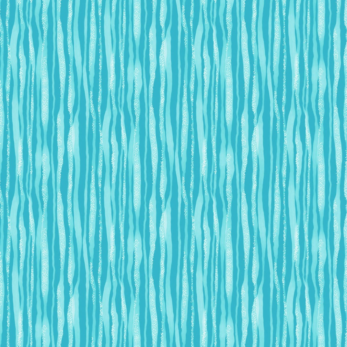 REMNANT Alpine Bliss Waves Mint - 1.83 yards-Fabric-Spool of Thread