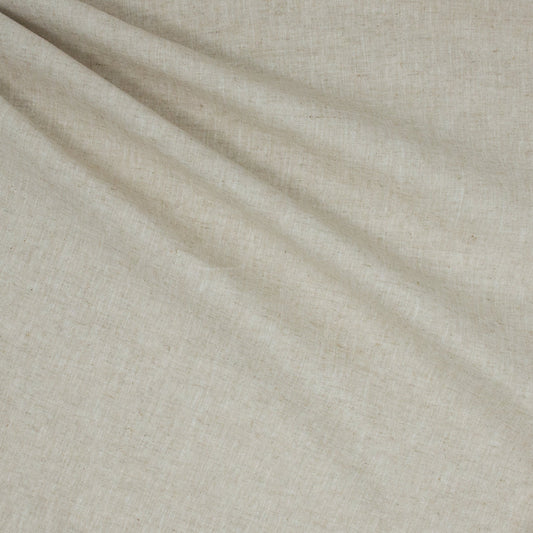 REMNANT Arbutus Washed Linen Cotton Oatmilk - 0.72 yards-Fabric-Spool of Thread