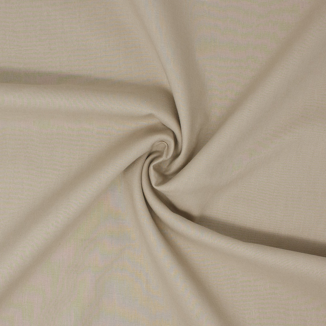 REMNANT Arbutus Washed Linen Cotton Parchment - 2.15 yards-Fabric-Spool of Thread