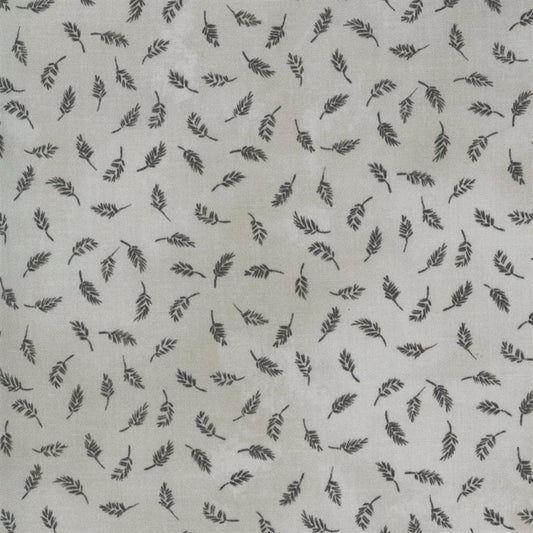 REMNANT Botanical Vintage Grey - 1.8 yards-Fabric-Spool of Thread