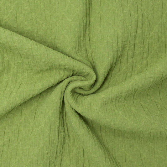 REMNANT Bowyer Cotton Jacquard Kiwi - 1.5 yards-Fabric-Spool of Thread
