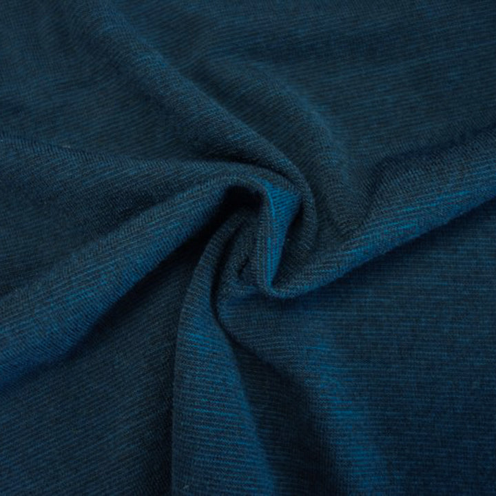 REMNANT Camrose Sweater Knit Ocean - 0.63 yards-Fabric-Spool of Thread