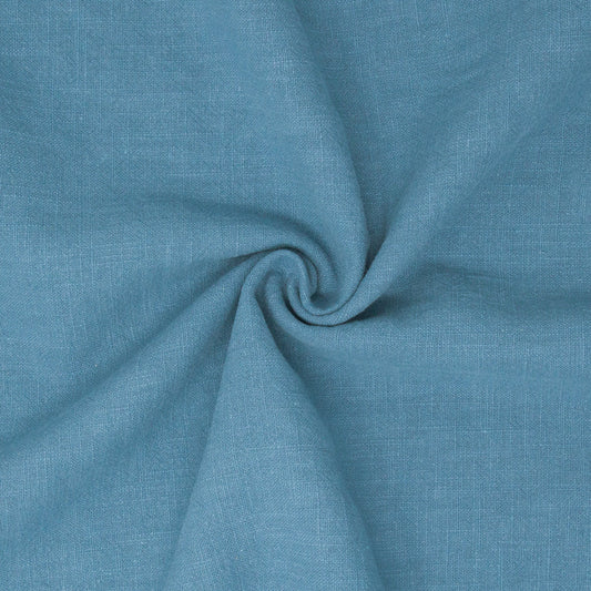 REMNANT Cascade Stonewashed Ramie Slub Parting Clouds - 1.9 yards-Fabric-Spool of Thread