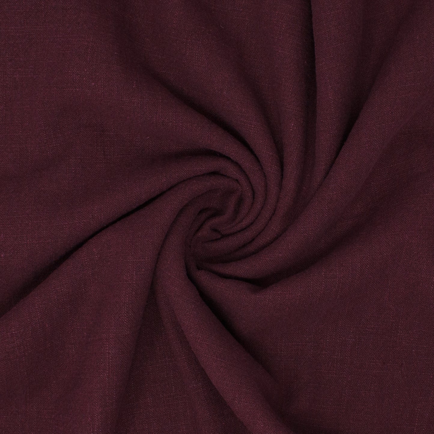 REMNANT Cascade Stonewashed Ramie Slub Wine - 1.25 yards-Fabric-Spool of Thread