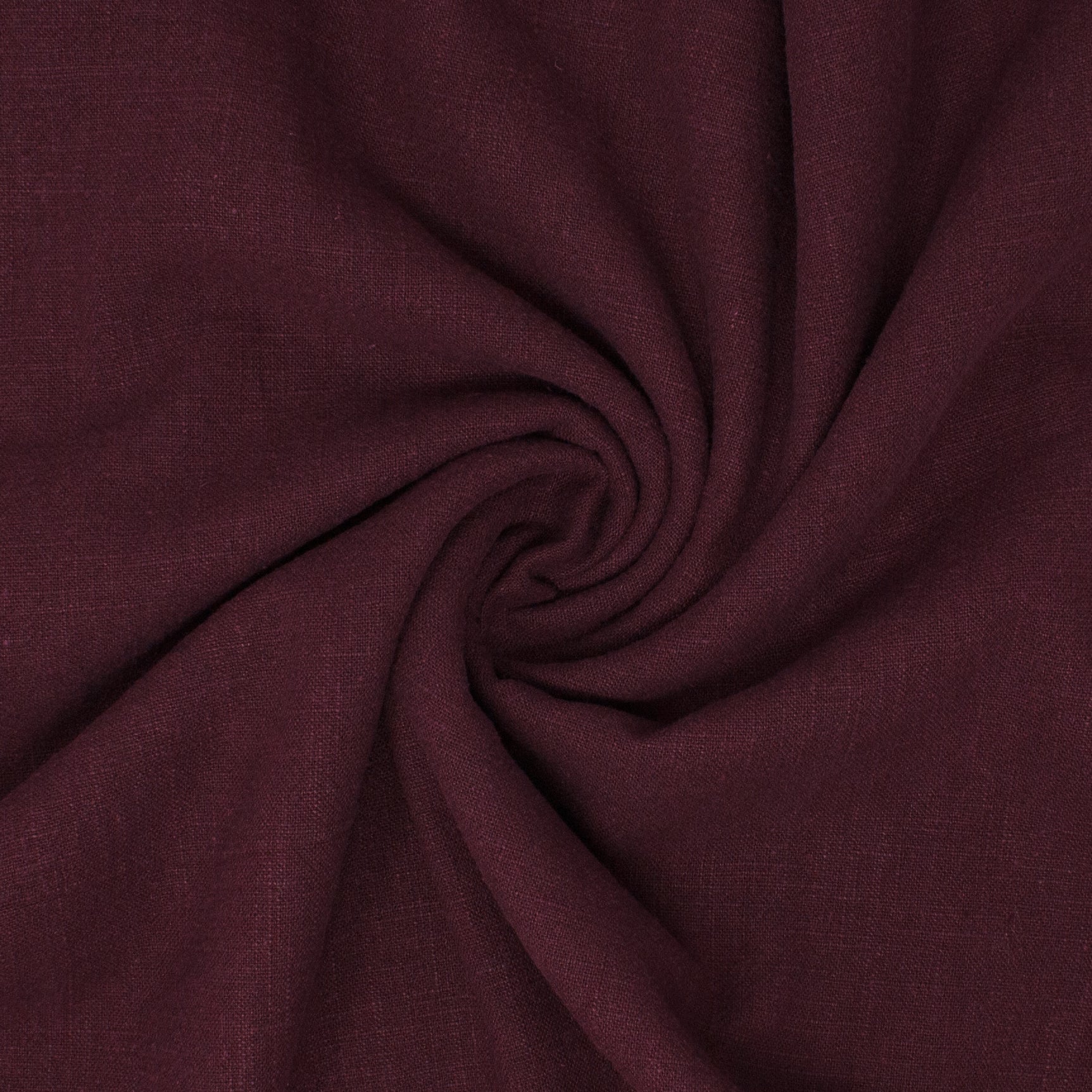 REMNANT Cascade Stonewashed Ramie Slub Wine - 1.25 yards-Fabric-Spool of Thread