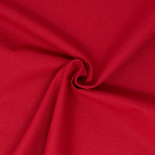 REMNANT Colorworks Premium Solid Scarlet - 2 yards-Fabric-Spool of Thread