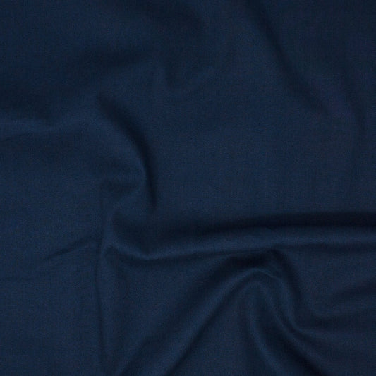 REMNANT Cypress 8.7oz Cotton Canvas Night Diver Blue0.55 yards-Fabric-Spool of Thread