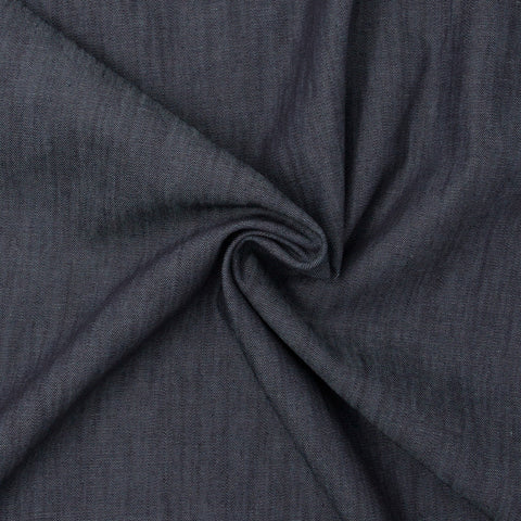 REMNANT Deep Cove Denim 6.5oz Dark Blue - 0.33 yards-Fabric-Spool of Thread