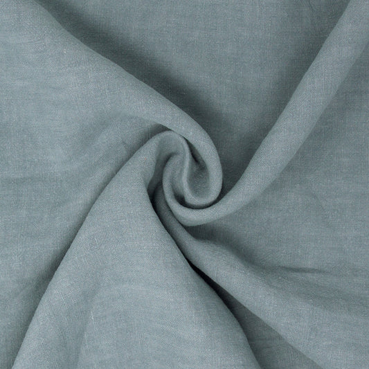 REMNANT Ellis Washed Linen Raincloud Grey - 2.33 yards-Fabric-Spool of Thread