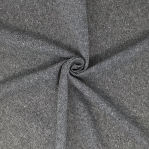 REMNANT Essex Canvas Yarn Dyed Black - 2.41 yards-Fabric-Spool of Thread