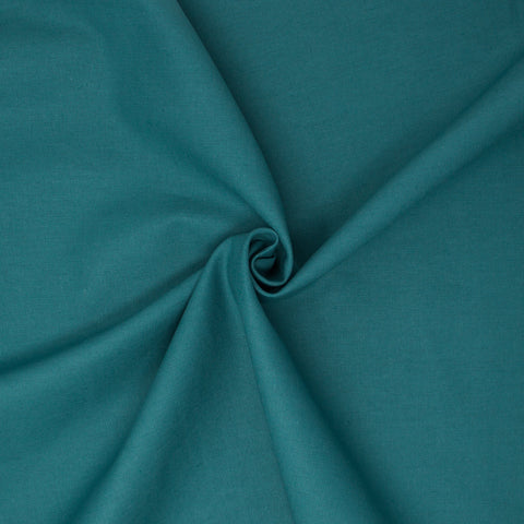 REMNANT Essex Cotton Linen Teal - 2.25 yards-Fabric-Spool of Thread