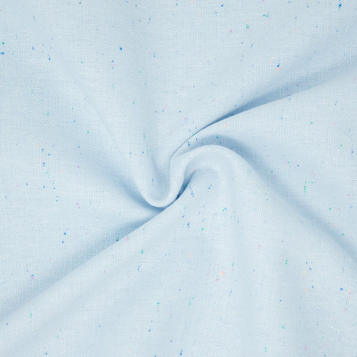 REMNANT Essex Speckle Yarn Dye Sky - 2.9 yards-Fabric-Spool of Thread